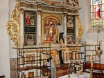 Renowacja ołtarza w kościele pw. św. Michała Archanioła w Sławie
