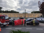 Poważny wypadek w centrum Sławy
