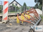 Ciąg dalszy prac przy budowie sieci wodno-kanalizacyjnej w miejscowości Tarnów Jezierny.