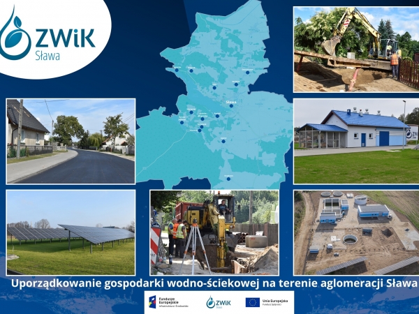 Raport z największej budowy w gminie Sława