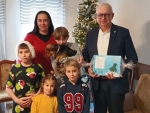 Mikołaj odwiedził podopiecznych Domów Dziecka w Sławie oraz Wschowie