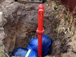 Przebudowa hydrantu w Krzydłowiczkach