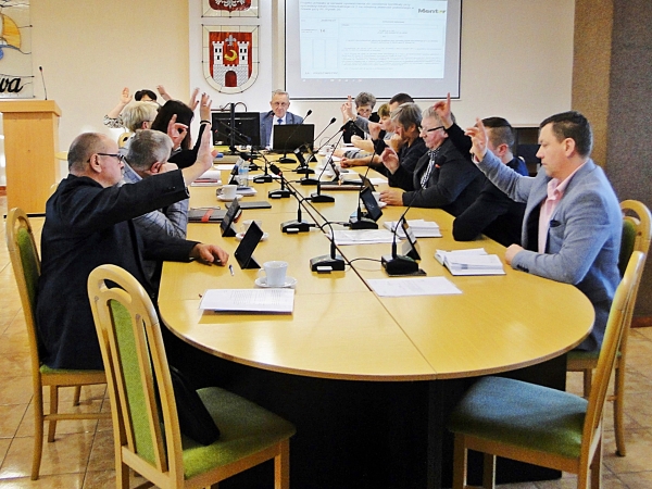 XVIII Sesja Rady Miejskiej w Sławie
