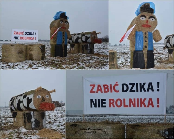 Protest rolników z okolic Krzepielowa