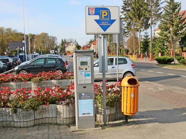 Strefy płatnego parkowania w Sławie